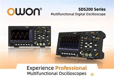 OWON predstavuje novú sériu digitálnych osciloskopov základnej úrovne SDS200!